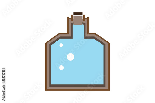 bottle of water