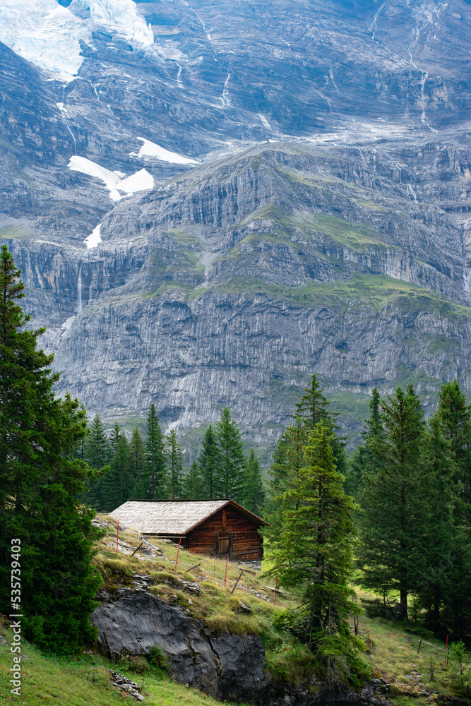 Cabin in the Swiss Alps