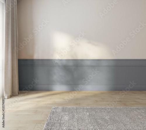 Living room design. View of the modern interior. concept of minimalism. Scandinavian interior living room Mockup