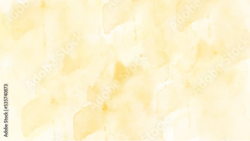 Yellow watercolor background for textures backgrounds and web banners design