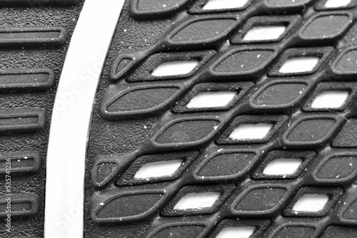 Texture of sports shoe sole