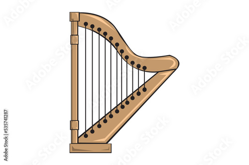 musical instrument - harp