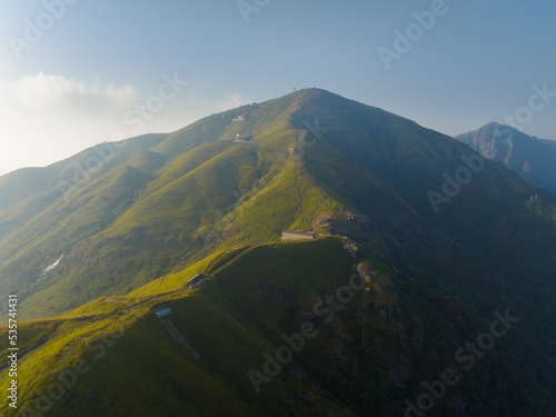 The early autumn scenery of Wugong Mountain Natural Scenic Area  Pingxiang  Jiangxi  China