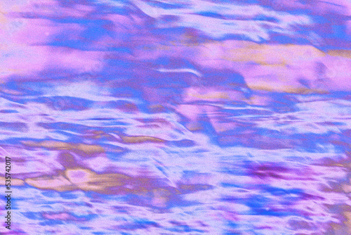 Abstract gradient background Grainy noise texture offset composition Retro colors backdrop