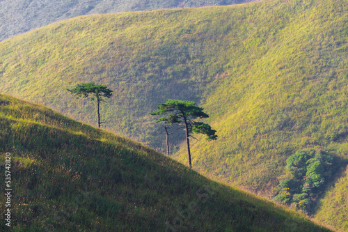 The early autumn scenery of Wugong Mountain Natural Scenic Area, Pingxiang, Jiangxi, China photo