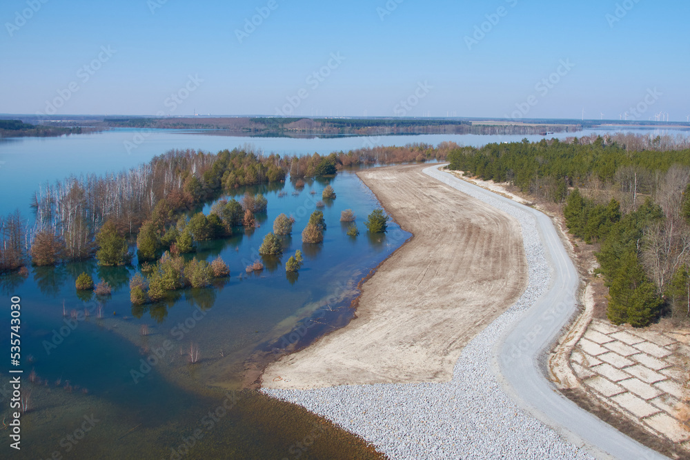 Am Sornoer Kanal im Lausitzer Seenland	