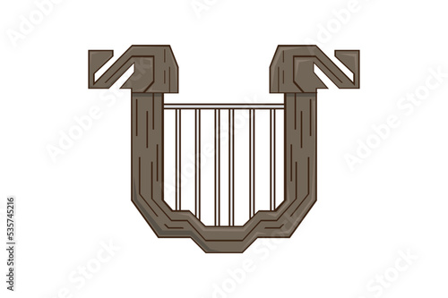 musical instrument - lyre
