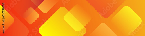 geometry shine yellow layer element creative orange gradient shapes design suit for business corporate institution party seminar talks presentation long banner