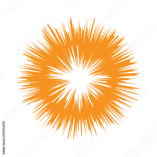 sun ilustration logo vector icon template