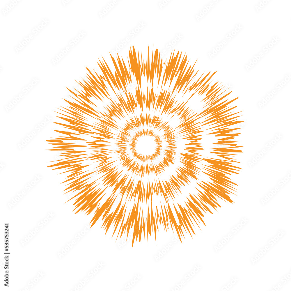 Fototapeta premium sun ilustration logo vector icon template