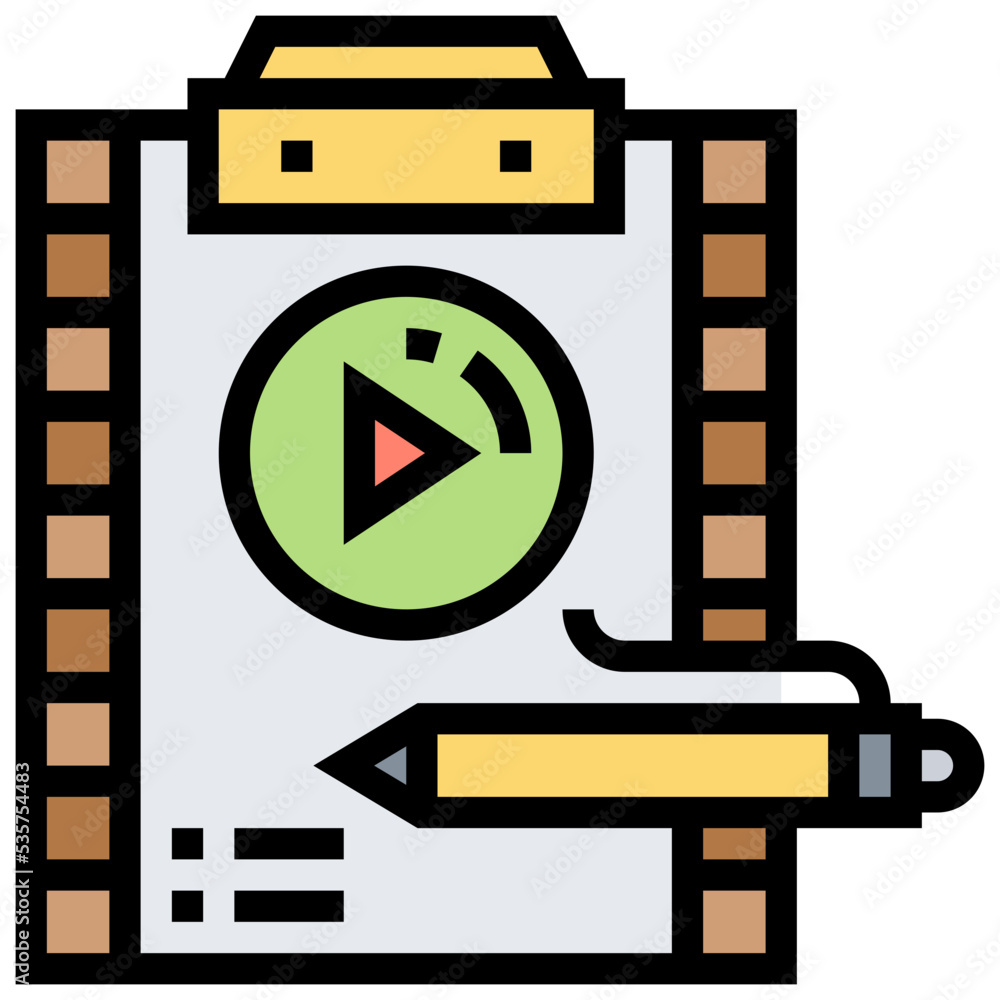Fototapeta premium Scene icon