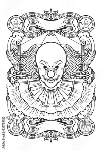 Clown Coloring Book