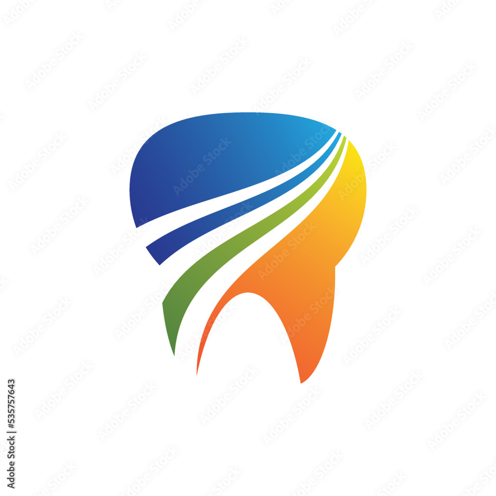 Dental logo template vector icon Dental logo template vector icon
