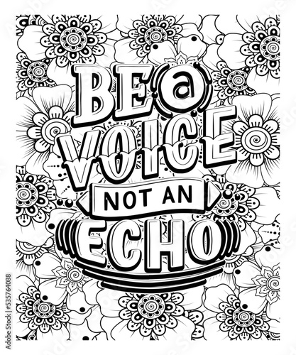 motivational quotes coloring pages design .inspirational words coloring book pages design.