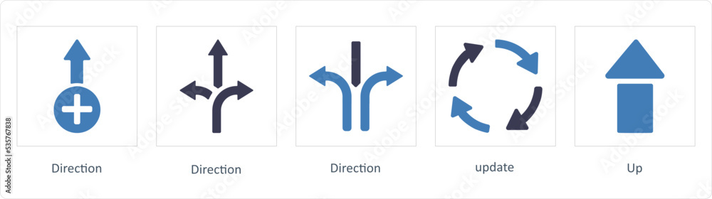 direction, way, path direction, way, path