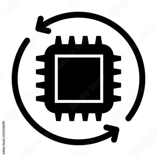 Vector design of chip update 