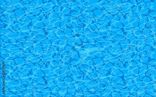 blue water texture, realistic minimalistic illustration vector 