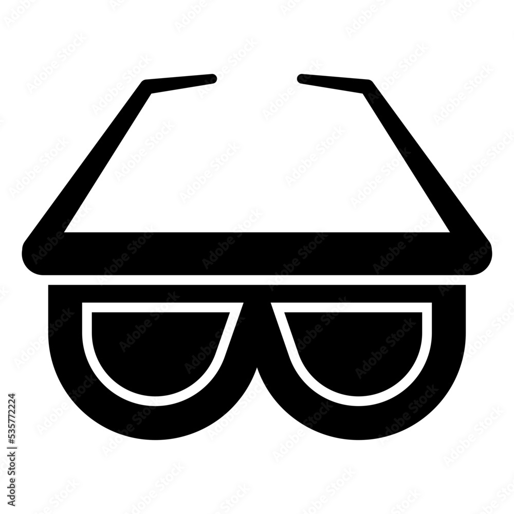 Vector design of welding glasses Vector design of welding glasses