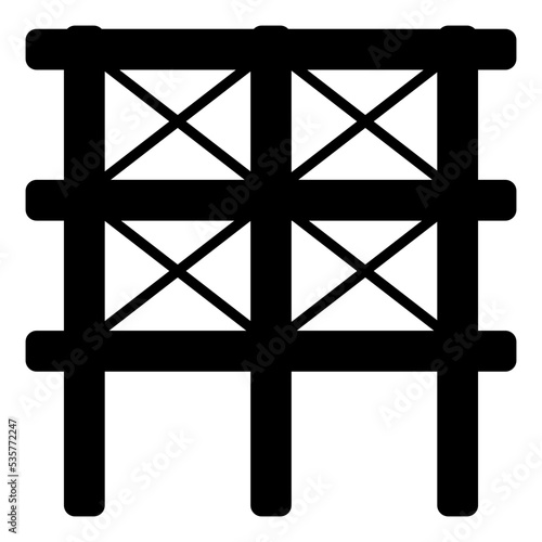 Vector design of scaffolding 