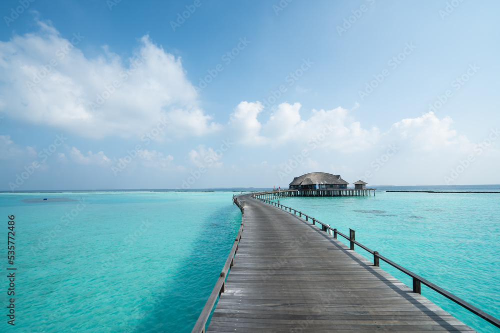 Jetty, Irufushi, the Maldives
