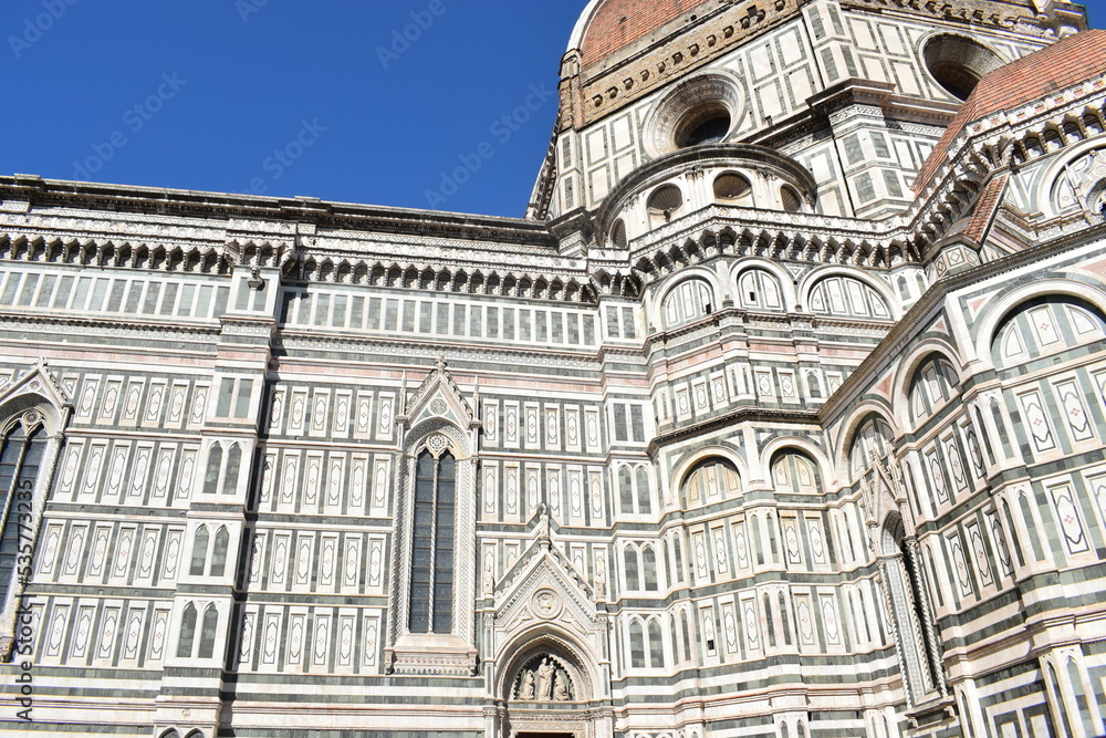 Part of the Florence Cathedral, formally the Cattedrale di Santa Maria del Fiore