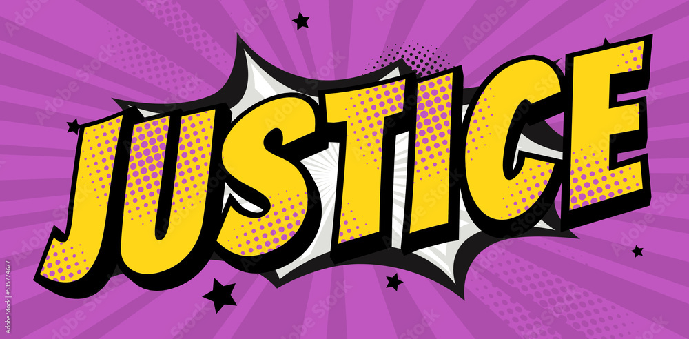 Obraz premium justice dechir violet