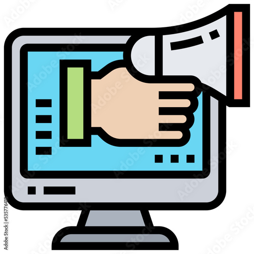 advertising icon