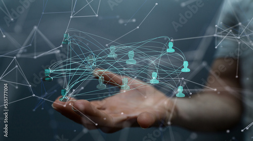 Social Networking illustrat...