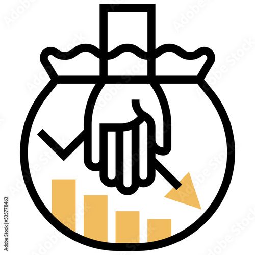 Bankruptcy icon