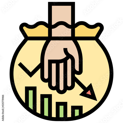 Bankruptcy icon