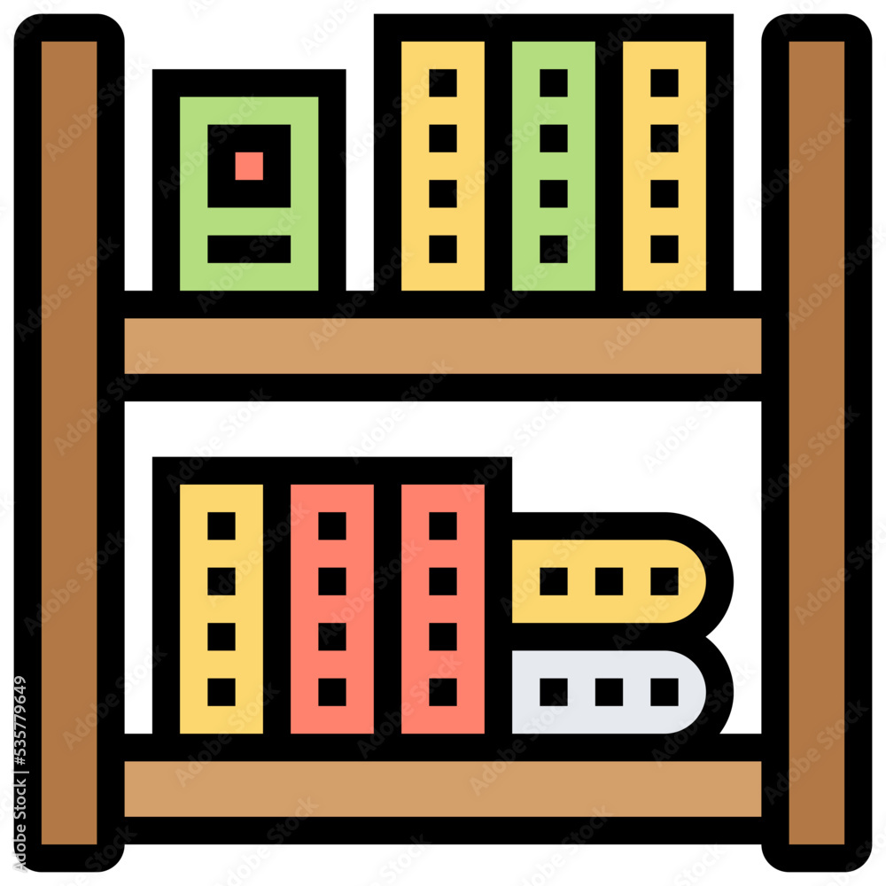 Bookshelf icon Bookshelf icon