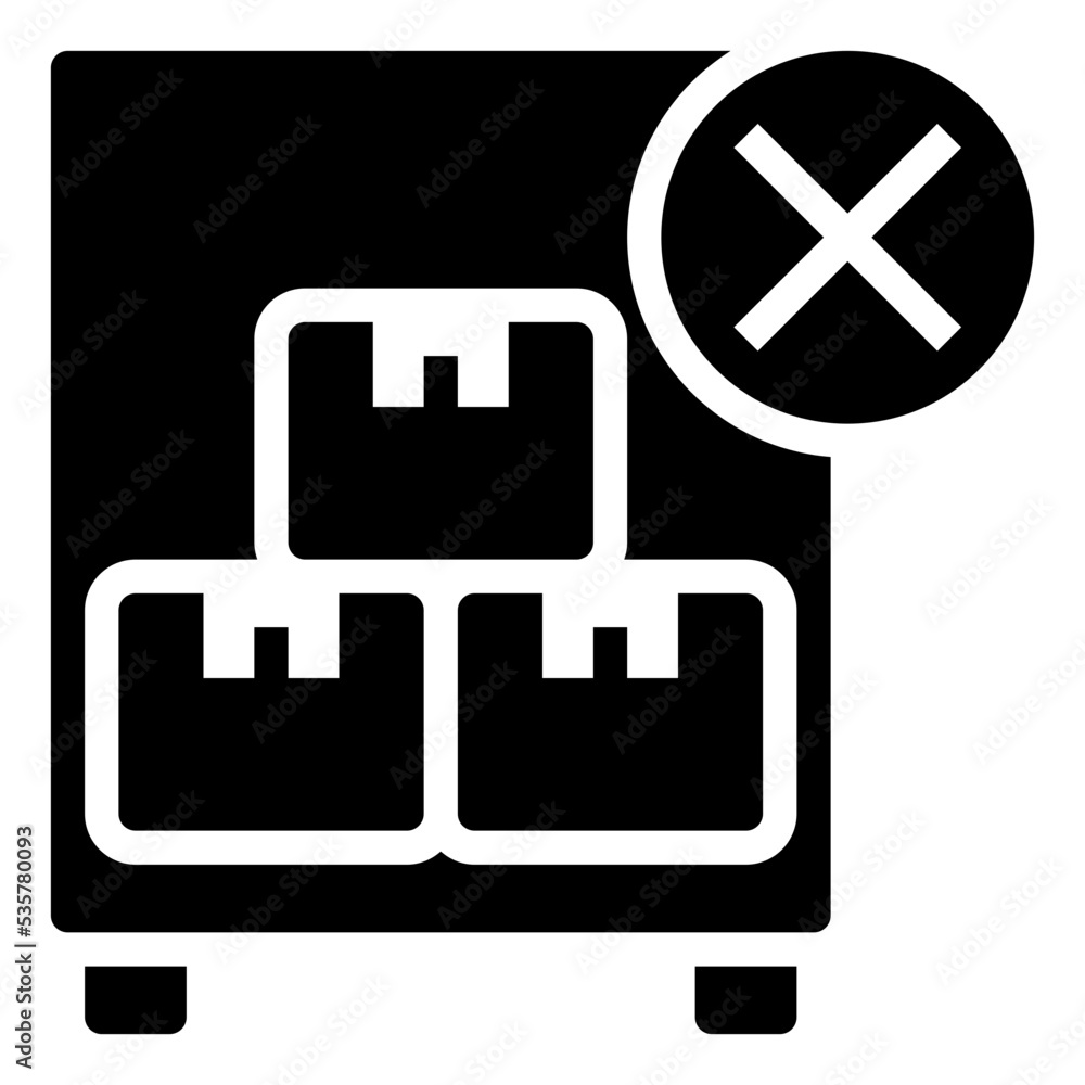 Obraz premium broken icon