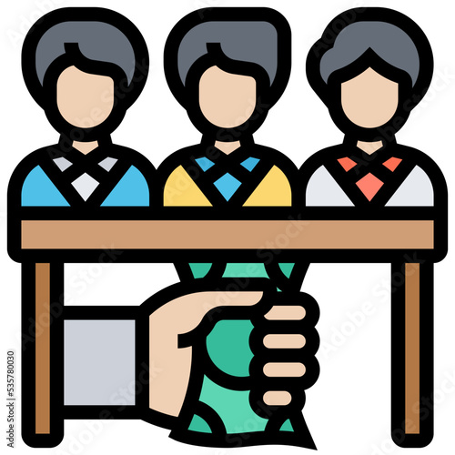 Bribery icon