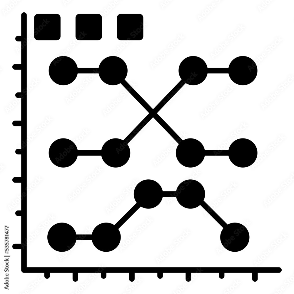 An icon design of business chart An icon design of business chart