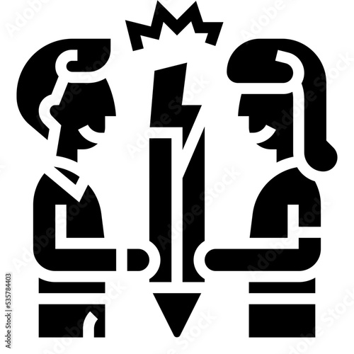 conflict icon