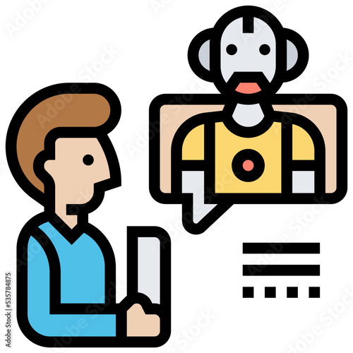 conversational icon