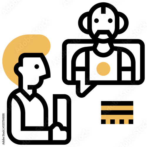 conversational icon