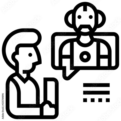 conversational icon
