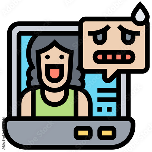 cyberbullying icon