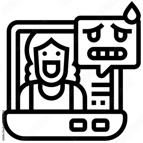 cyberbullying icon