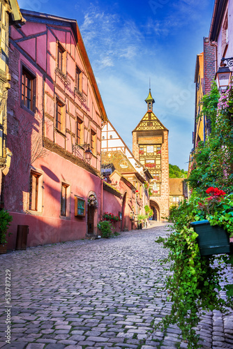 Riquewihr, Alsace. Most beautiful villages of France. © ecstk22