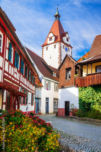 Gengenbach, Germany - Old beautiful town in Schwarzwald (Black Forest) photo