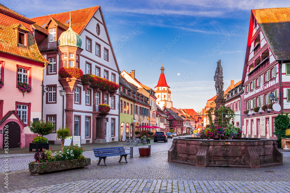 Gengenbach, Germany - Old beautiful town in Schwarzwald (Black Forest)