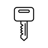 key icon vector design template in white background