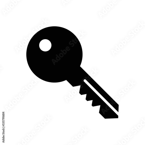key icon vector design template in white background