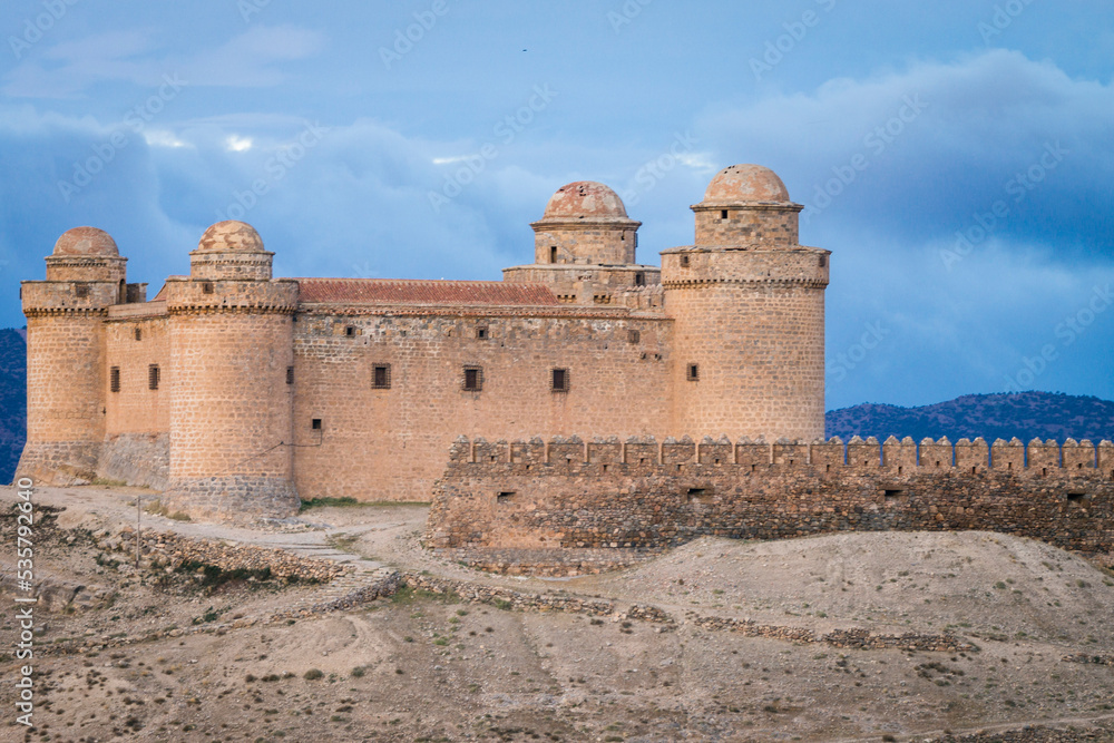 castillo de La Calahorra ,marquesado del Cenete,municipio de La Calahorra, provincia de Granada, comunidad autónoma de Andalucía, Spain