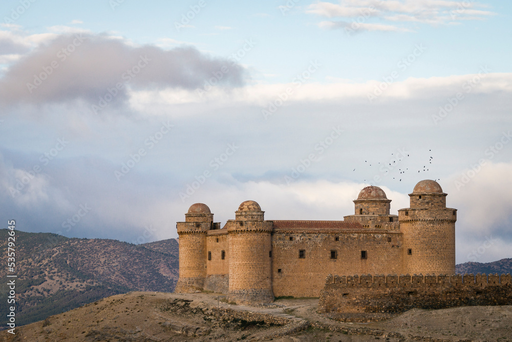 castillo de La Calahorra ,marquesado del Cenete,municipio de La Calahorra, provincia de Granada, comunidad autónoma de Andalucía, Spain
