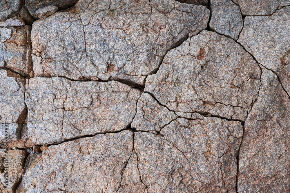 natural texture of an ancient rock with cracks in the atacama region natural texture of an ancient rock with cracks in the atacama region