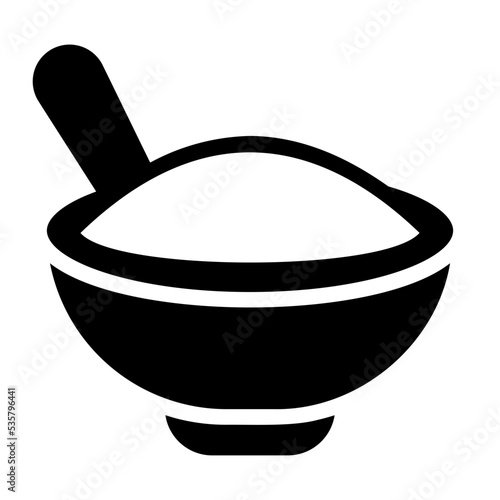 porridge glyph icon