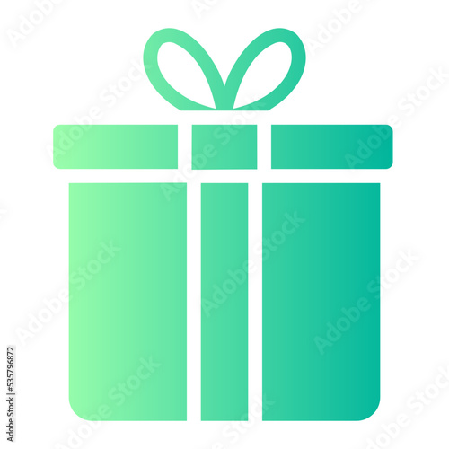 gift gradient icon